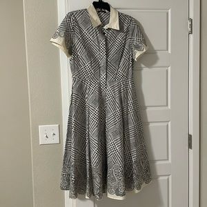 Dolce&Gabbana STYLE flare midi dress cotton